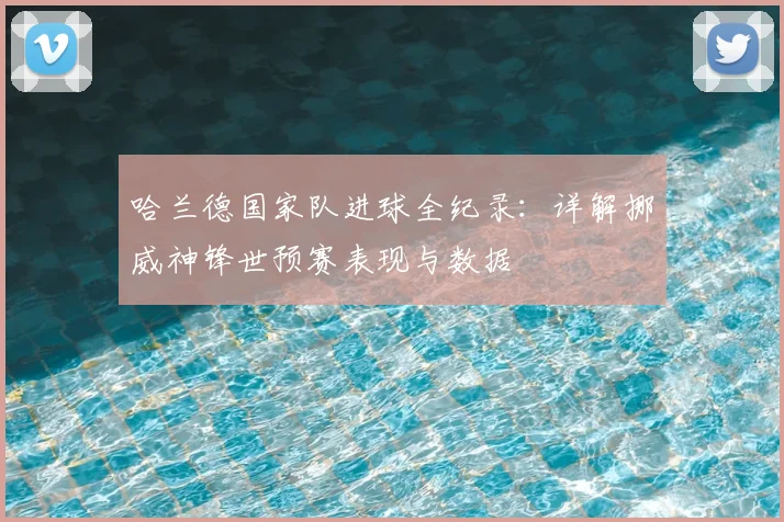 哈兰德国家队进球全纪录：详解挪威神锋世预赛表现与数据